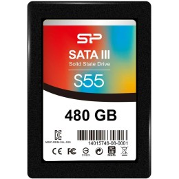 SSD накопитель Silicon Power SSD 480Gb S55 SP480GBSS3S55S25 {SATA3.0, 7mm}
